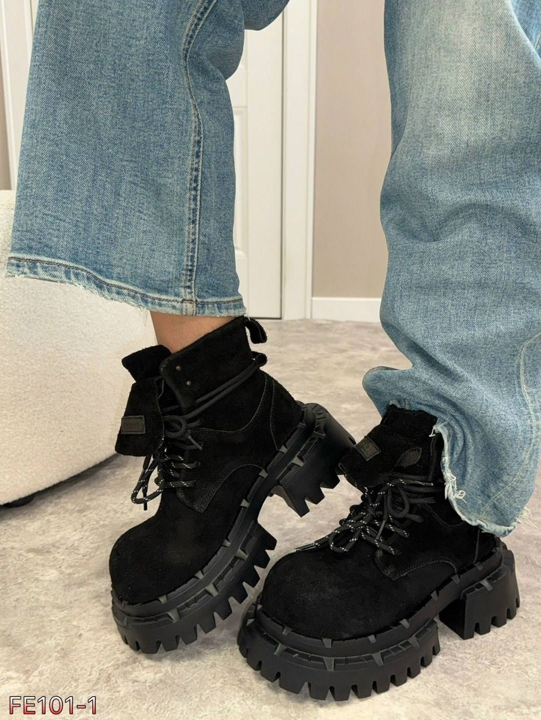 ,ботинки осенние balenciaga,ботинки balenciaga арт вх101,ботинки демисезонные челси замшевые на платформе derio цвет серый,ботинки