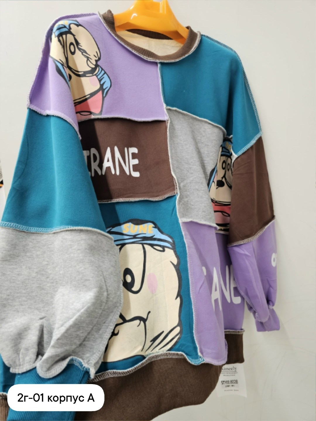 свитшот,женский свитшот,толстовки свитшот,свитшот свитер толстовка том и джерри,яркий свитшот