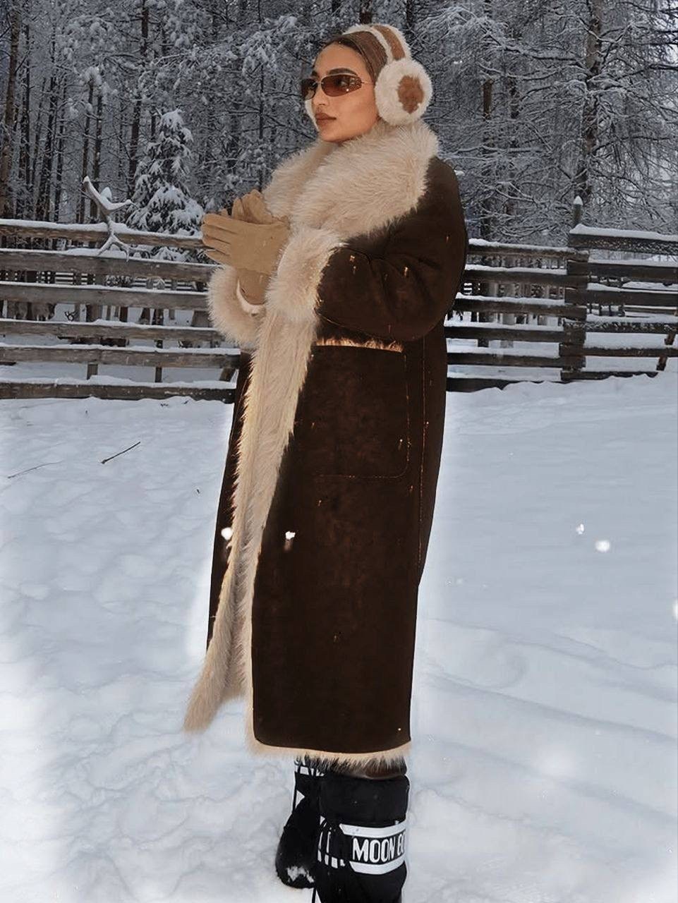 длинные дубленки,дубленка зимняя,женская дубленка,модные дубленки,дубленка