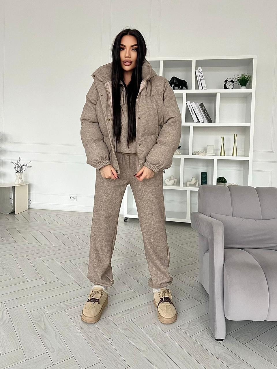 женский спортивный костюм на флисе,костюм женский спортивный толстовка и штаны арт. 1445324,костюм на флисе,спортивный костюм женский,костюм флис женский