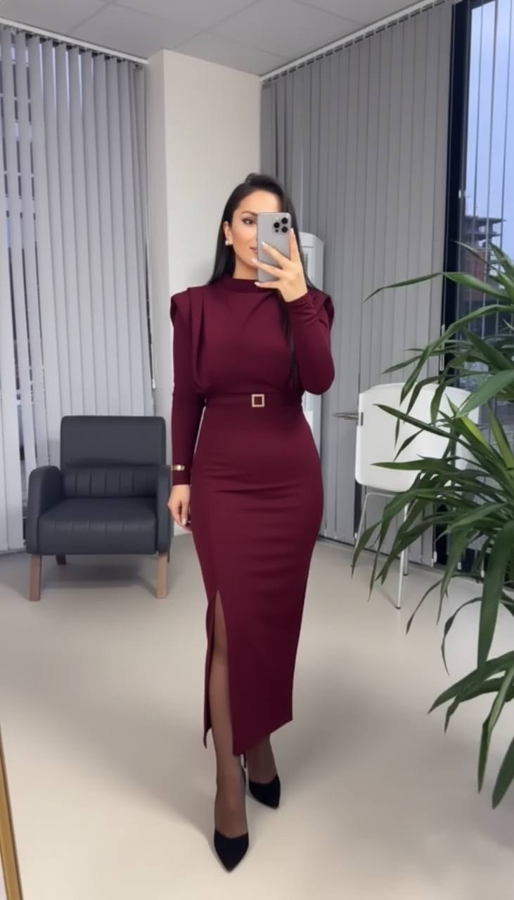 платье,вечернее платье,elbise,вечернее платье хиджаба сливового цвета с завязкой на талии,женское элегантное тонкое длинное платье с высокой талией