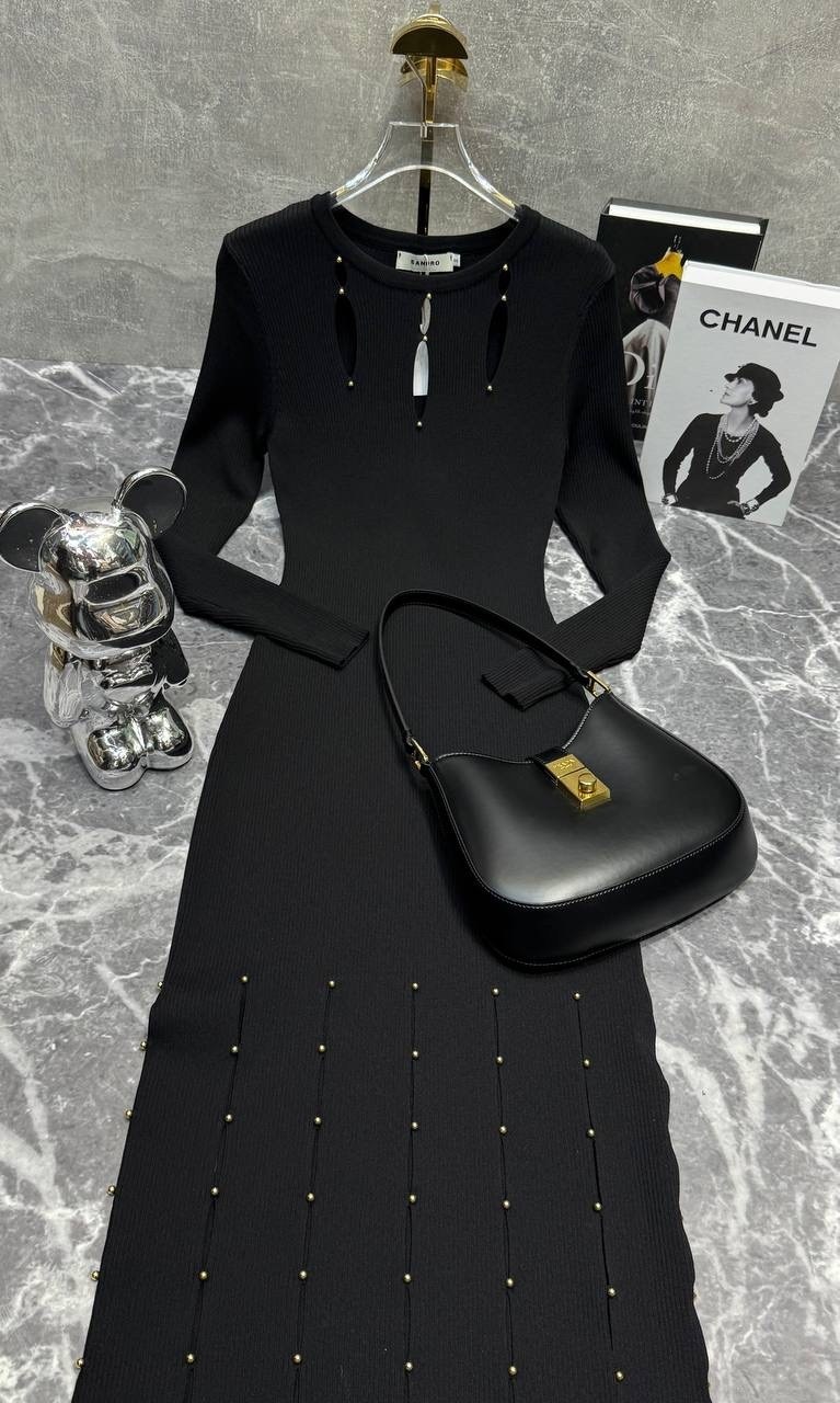 платье трикотажное,платье лапша черное,вязаное платье,платье вязаное лапша,женское трикотажное платье