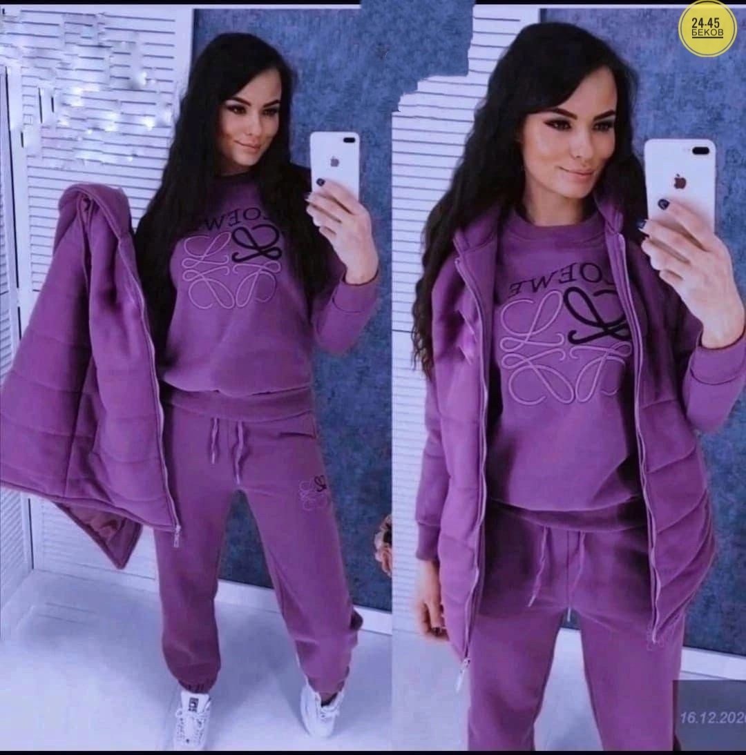 спортивный костюм женский на флисе,костюм женский на флисе,костюм женский тройка,костюм спортивный теплый тройка,костюм спортивный женский