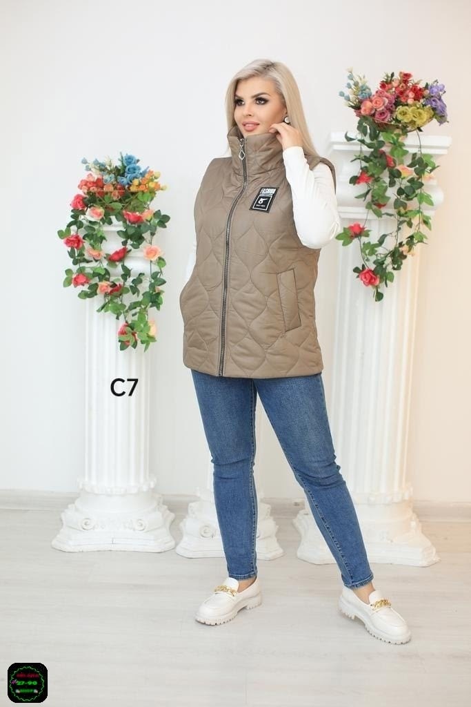 жилетка женская,стеганый жилет с карманами женский fashion lady,жилетка на синтепоне,жилетка из плащевки женская,жилет женский