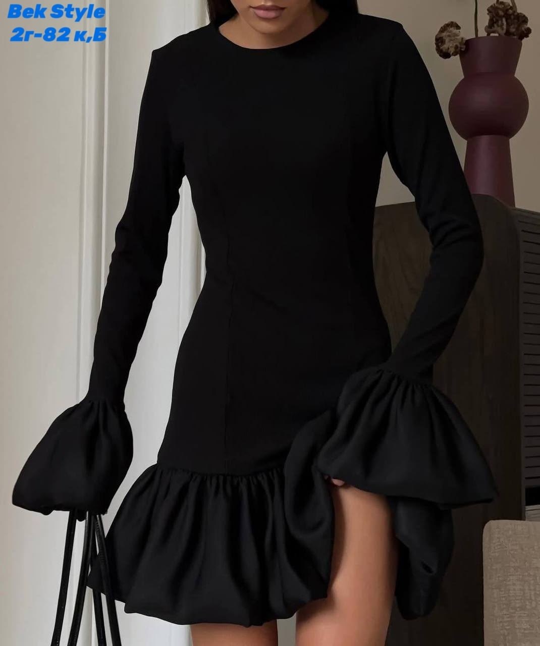 женское платье с длинными рукавами,платье женское,платье с длинным рукавом мини,платье с длинными рукавами и оборками,модное платье