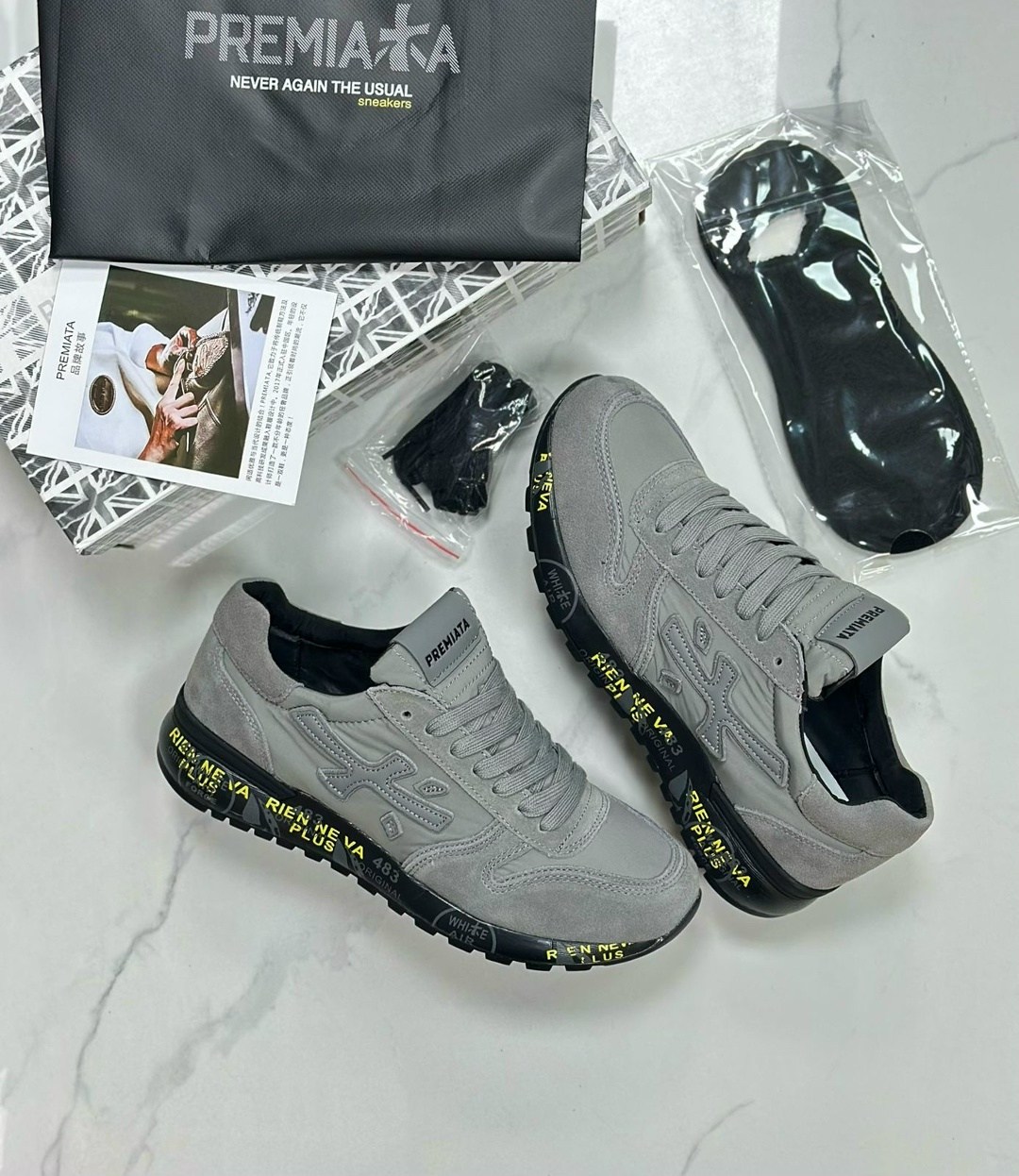 мужские кроссовки premiata,кроссовки premiata,,кроссовки premiata 483 черные,кроссовки premiata mick