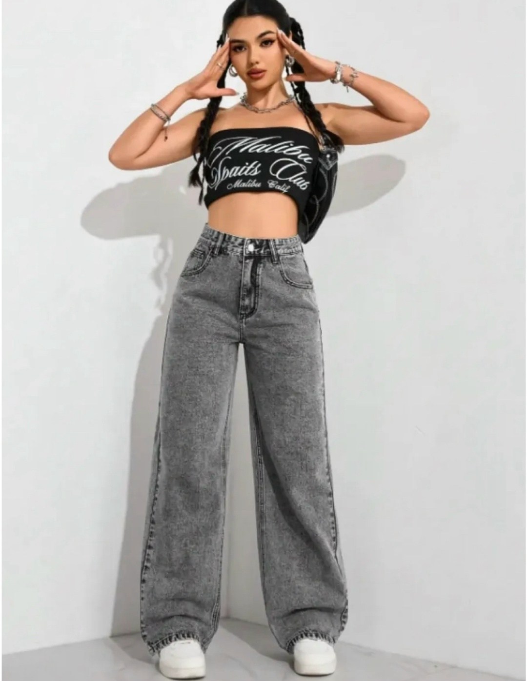 женские джинсы широкие,джинсы широкие,широкие джинсы палаццо,джинсы женские,серые джинсы широкие