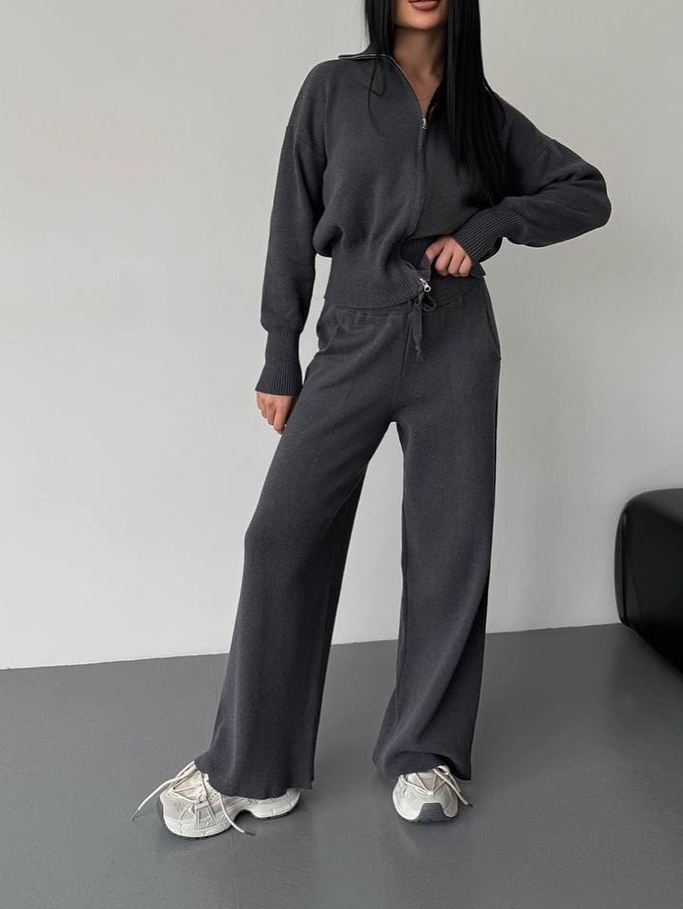 костюм трикотажный,брючный костюм,женский вязаный костюм,костюм женский с брюками палаццо,трикотажные костюмы женские