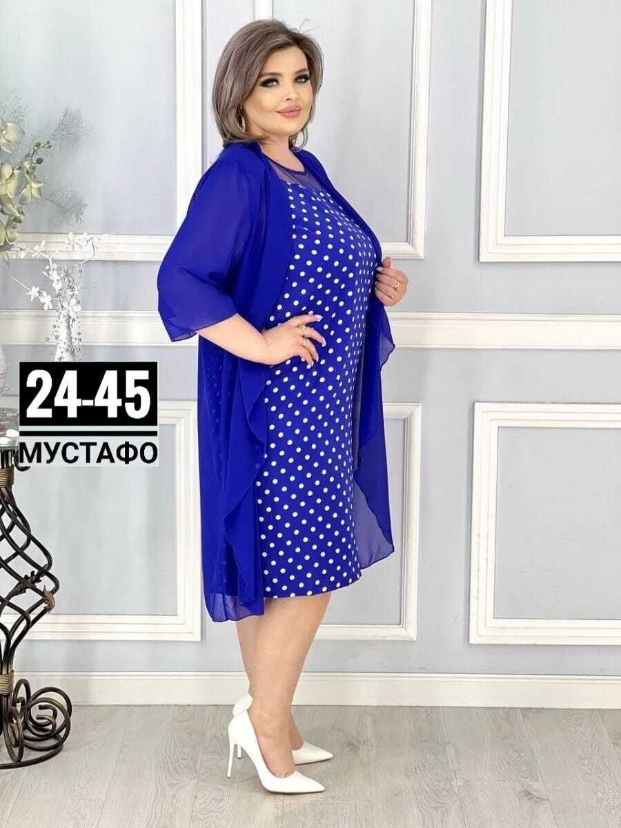 женское платье больших размеров,двойка платье с накидкой,стильное платье большие размеры,платье большие размеры,одежда больших размеров