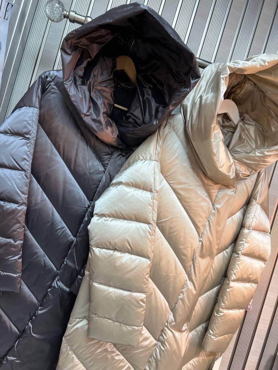 модные пуховики,пуховик женский,пуховик,длинные пуховики,двусторонний пуховик