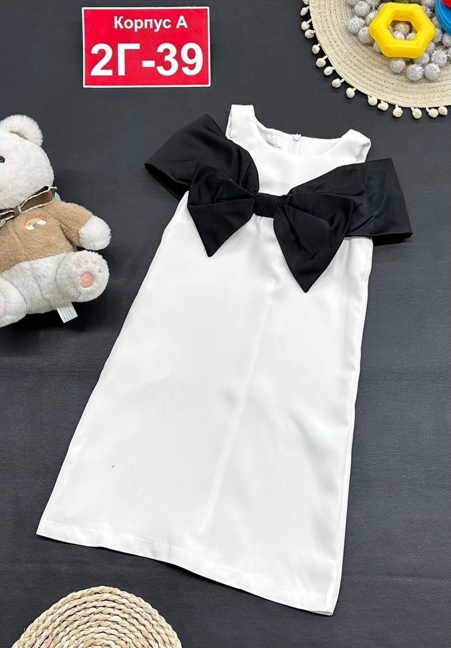 детское платье с большим бантом,платье для девочки,платье школьное,платье с бантом для девочек,платье с бантом
