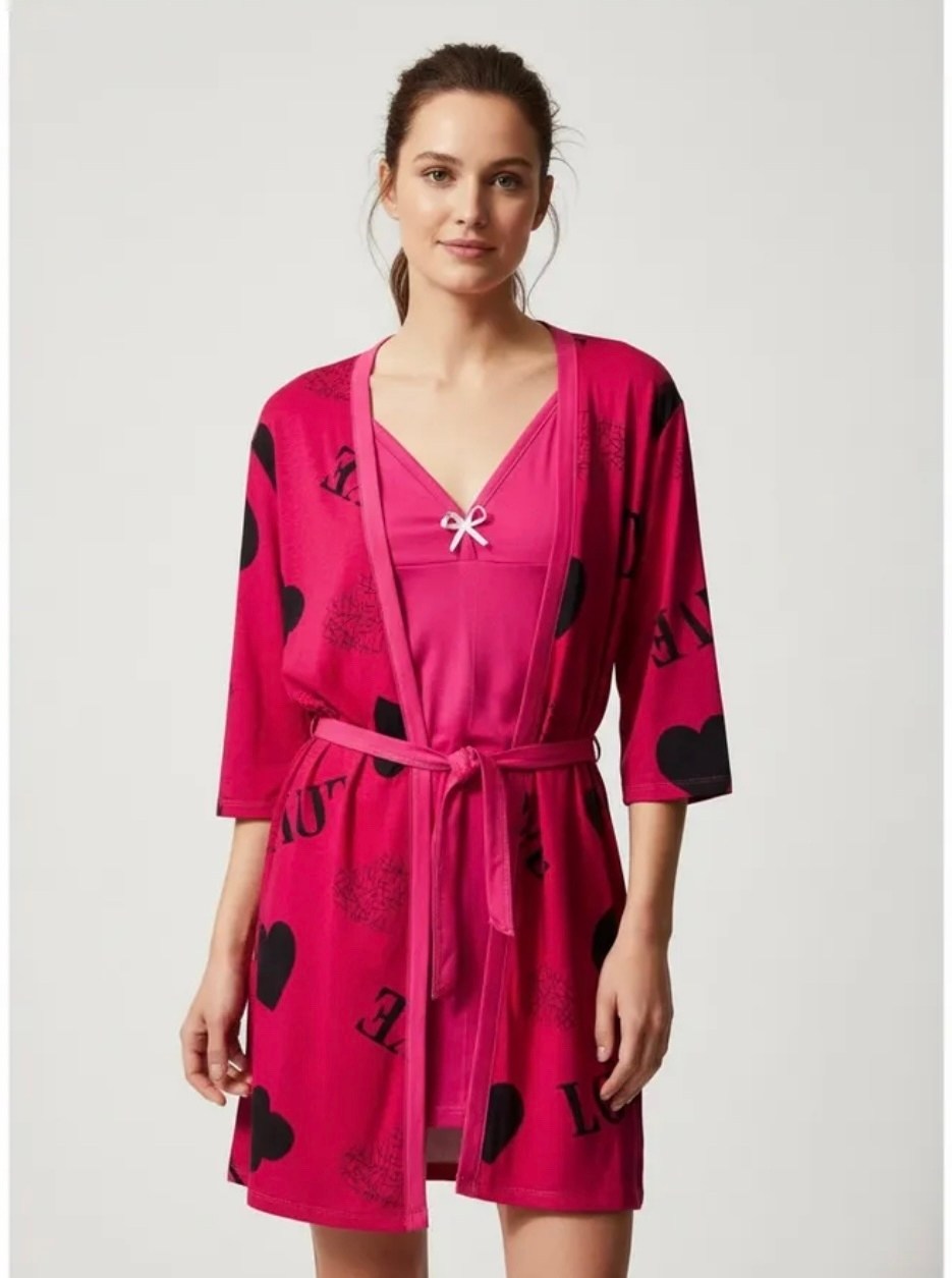 халат женский,халат женский домашний,комплект женский домашний,комплект халат,комплект сорочка халат