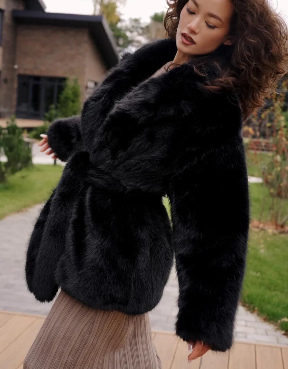 шуба,модная шуба,шуба из экомеха premium,женская шуба,пальто зимнее