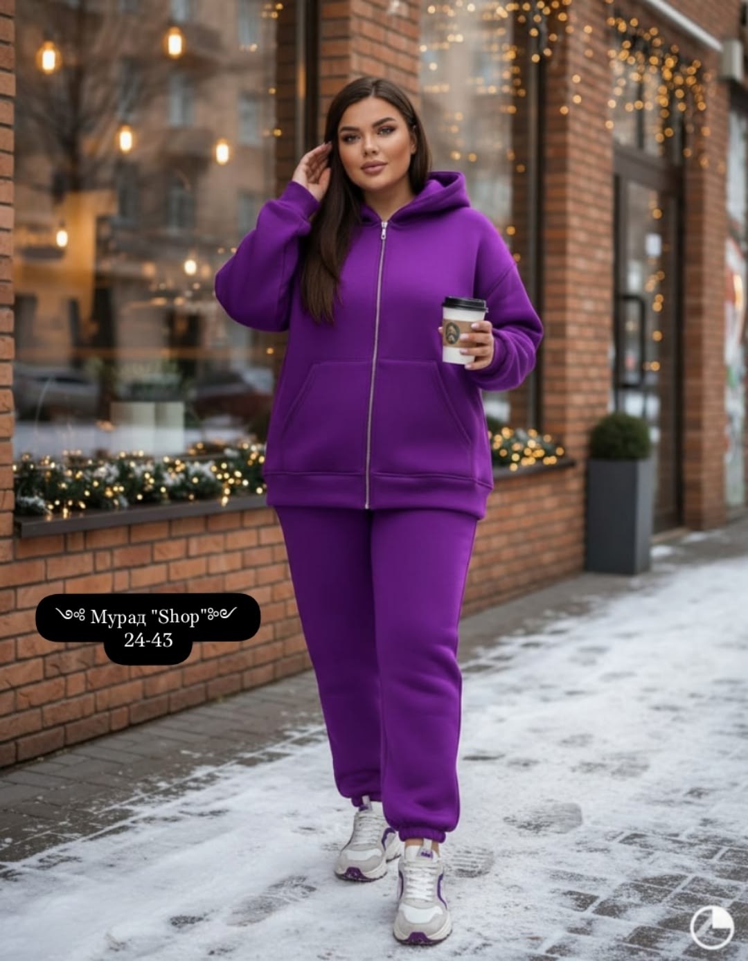женский спортивный костюм больших размеров,костюм на флисе,женский костюм спортивный на флисе,костюм фиолетовый,теплый костюм