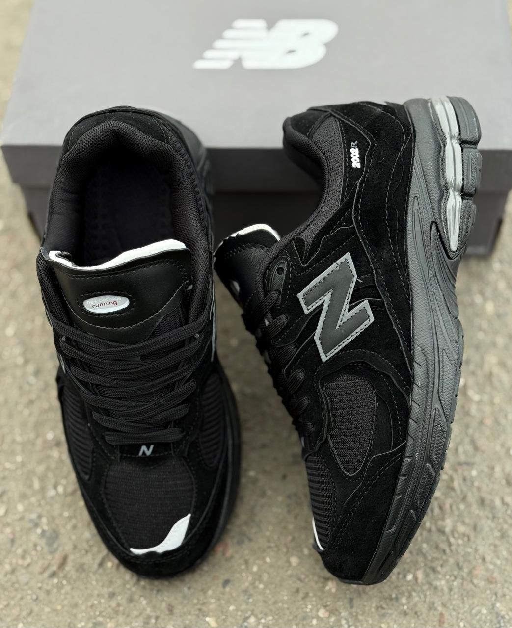 кроссовки new balance 2002r черный темно-серый,кроссовки,кроссовки new balance 2002r black grey,нью баланс 991 черные,мужские кроссовки new balance