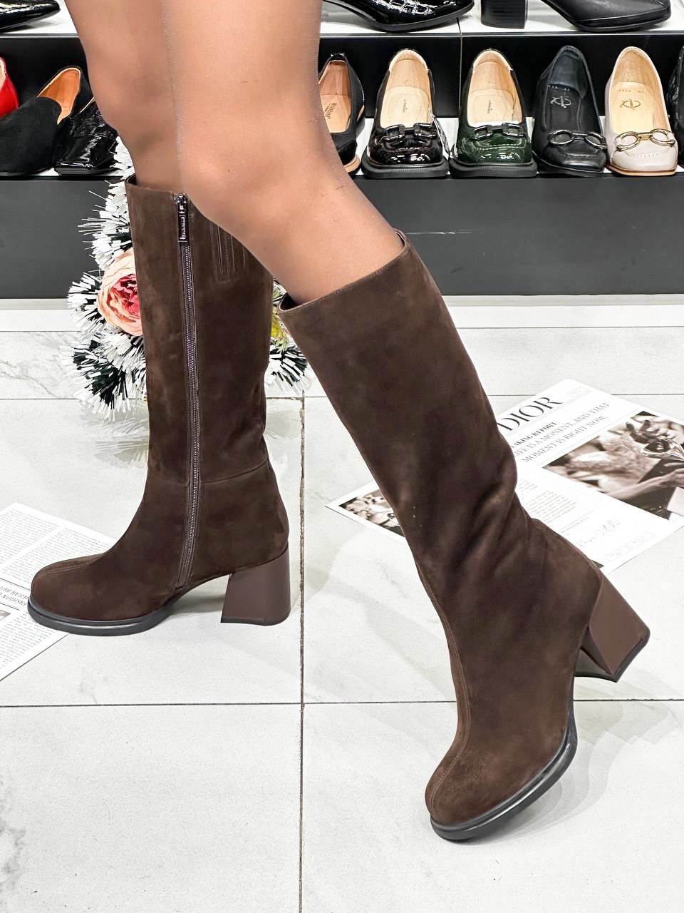 ,сапоги женские зимние замшевые на натуральном меху,сапоги женские демисезонные натуральная замша коричневые reversal 321801378,зимние замшевые сапоги полярис,сапоги эконика замшевые коричневые