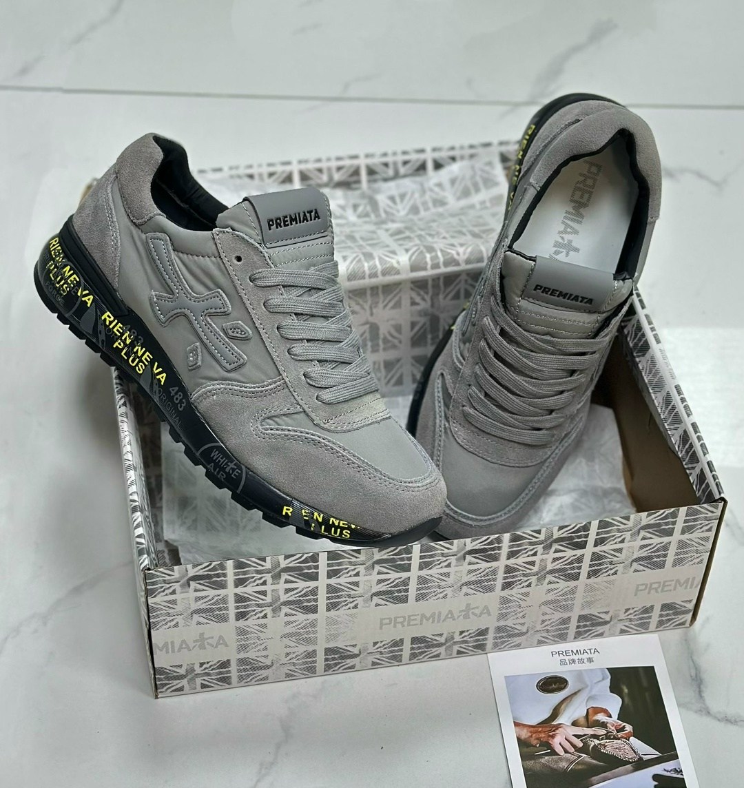 мужские кроссовки premiata,кроссовки premiata,,кроссовки premiata 483 черные,кроссовки premiata mick