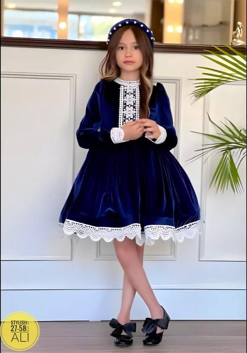 бархатное платье для девочки,платье бархатное для девочки sp175 темно-зеленый,платье для девочки,платье детская мода,платье для маленьких девочек