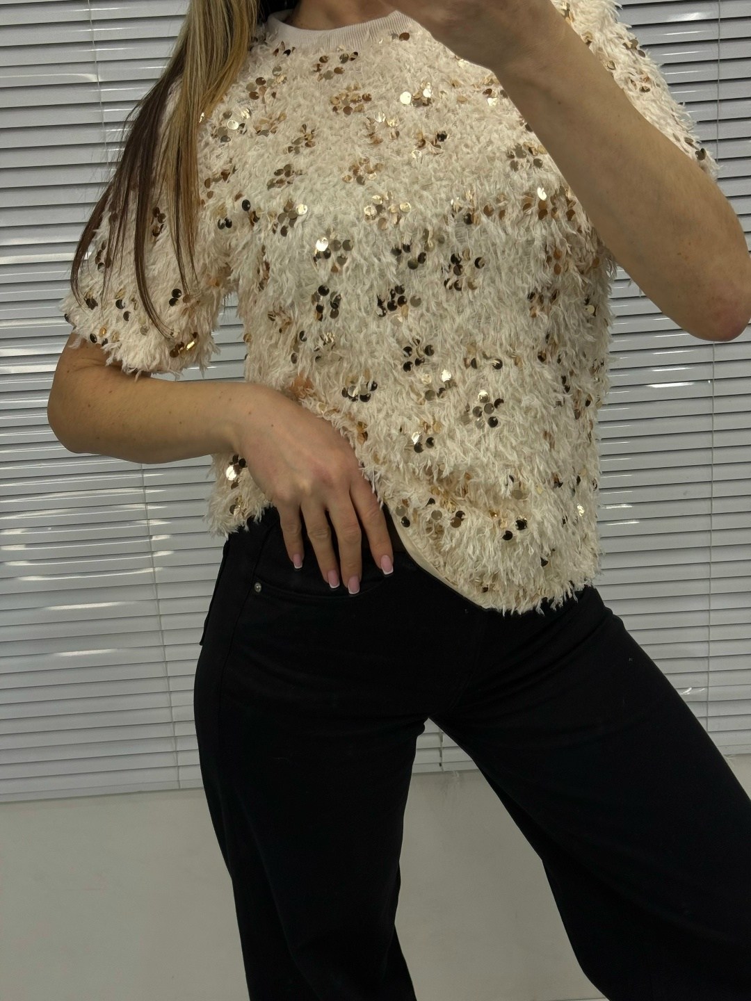 кофта с пайетками,джемпер с пайетками,блузка с пайетками,кофта травка женская,джемпер с пайетками спицами