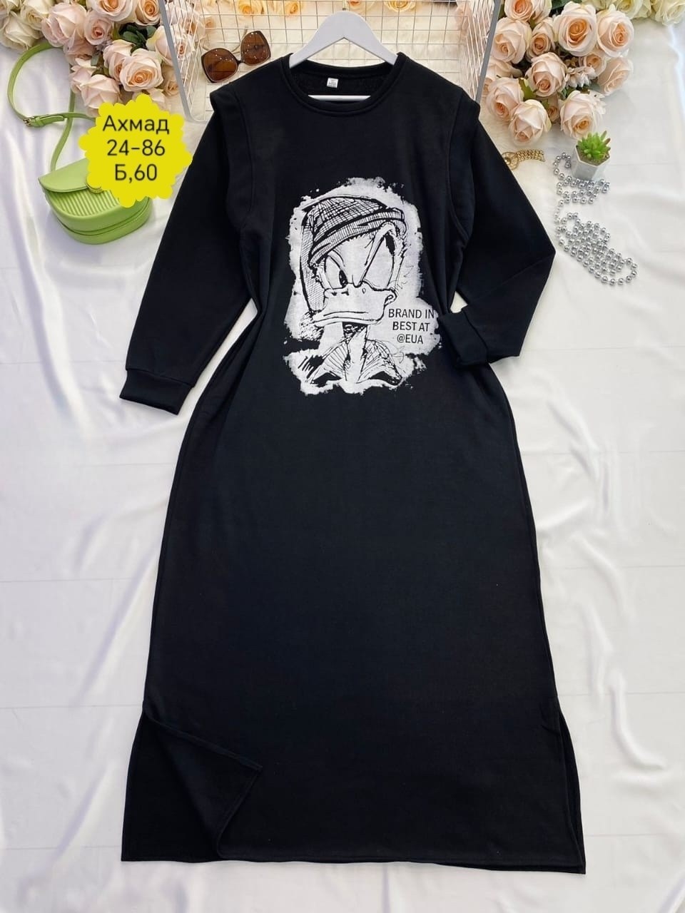 платье на флисе,удлиненное платье,платье толстовка женское,кофта женская,свитшот женская