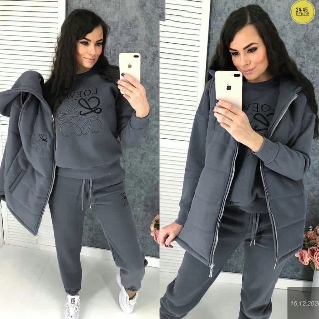 спортивный костюм женский на флисе,костюм женский на флисе,костюм женский тройка,костюм спортивный теплый тройка,костюм спортивный женский