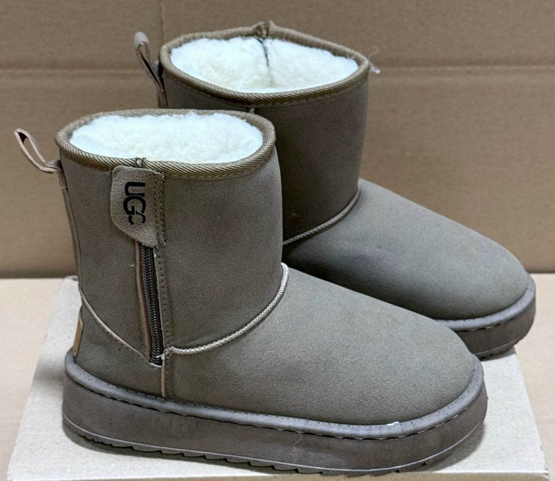 ,угги женские,женские угги ugg,угги,ugg ultra mini серые