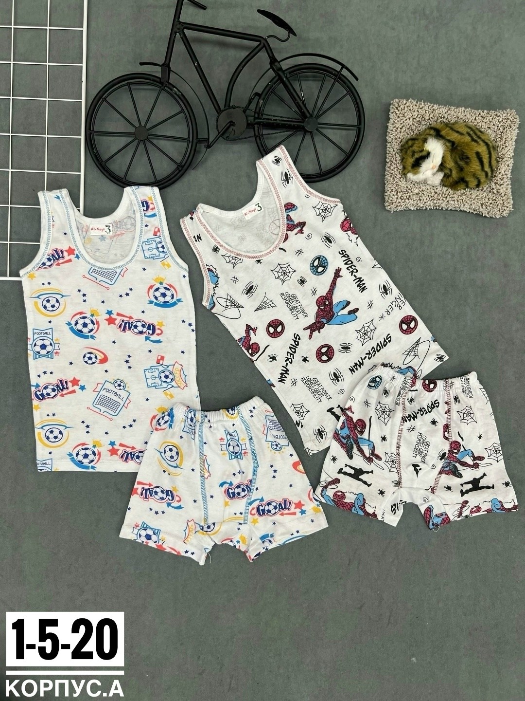 комплект майка трусы для мальчика,майка и трусы детские комплект, ,нижнее детское белье,комплект белья для мальчика