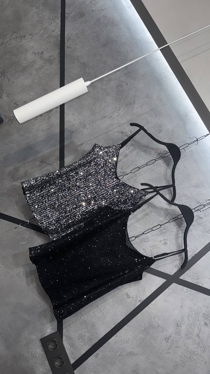 платье миди на бретелях с пайетками,женское платье с блестками,платье с блестками,топ с пайетками,топ с блестками