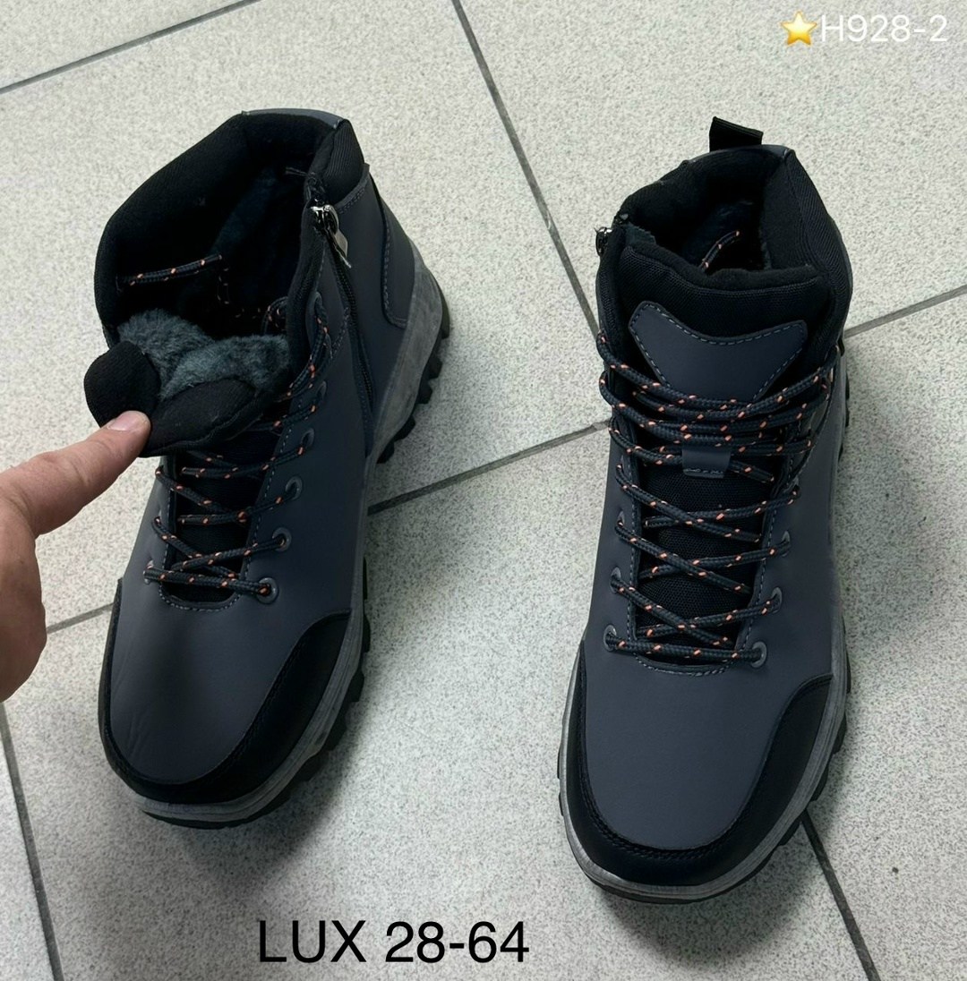 мужские зимние ботинки,мужские ботинки,мужские ботинки зима 6506-4 серые,мужская зимняя ,