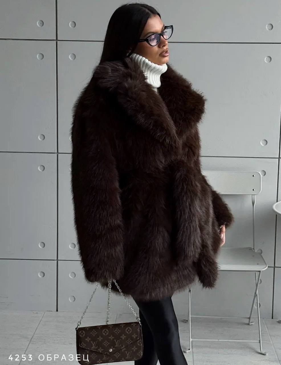 искусственные шубы,шуба,шуба из искусственного меха,шуба с поясом,шуба женская