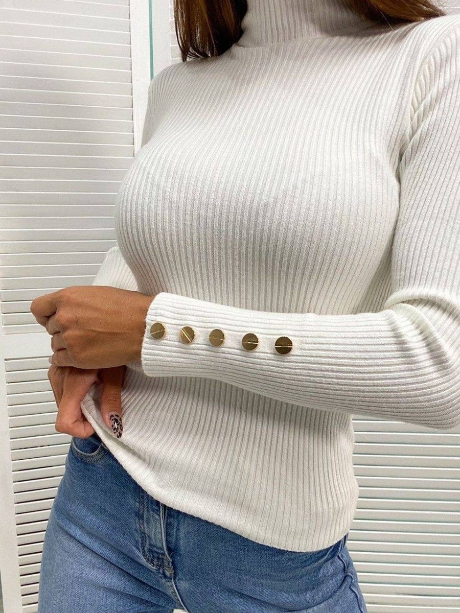 водолазка женская,водолазка с пуговицами,водолазка кофта,водолазка,водолазка с пуговицами на рукавах