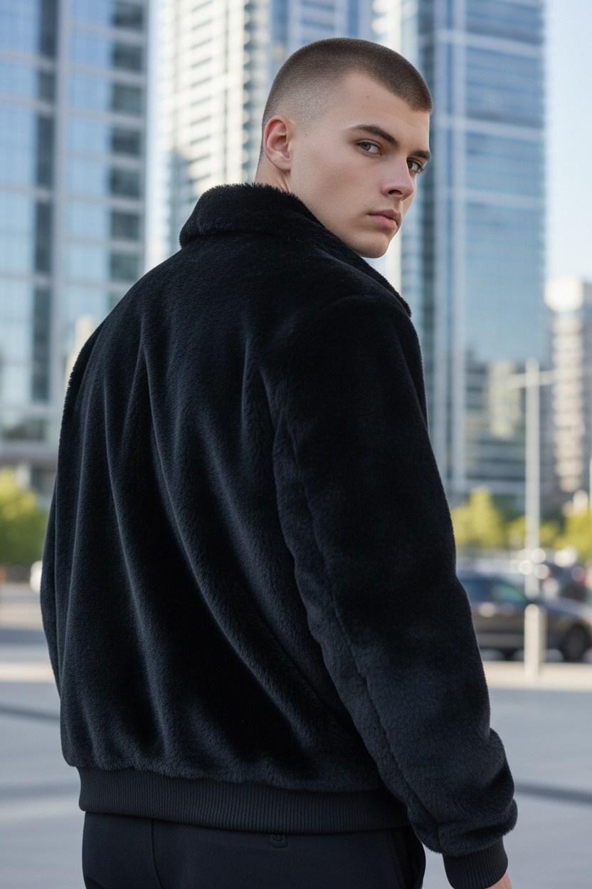 куртка меховая,повседневная куртка,куртка из искусственного меха,шуба мужская,мужская куртка из искусственного норкового меха