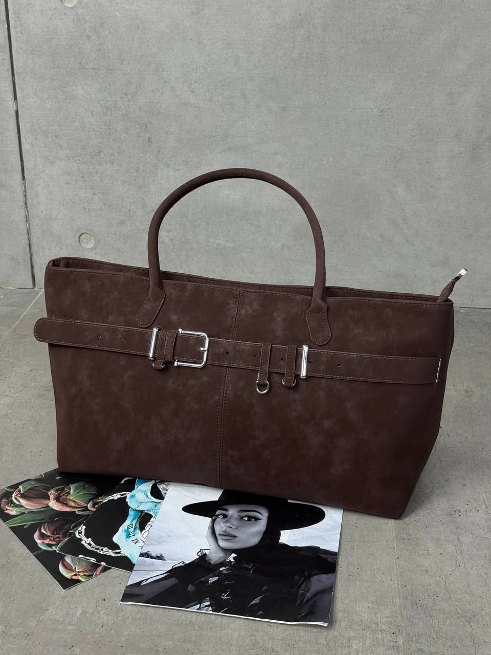 замшевая коричневая большая сумка-тоут,сумка замшевая,сумка замшевая большая,винтажная замшевая большая сумка для женщин,сумка тоут замшевая коричневая