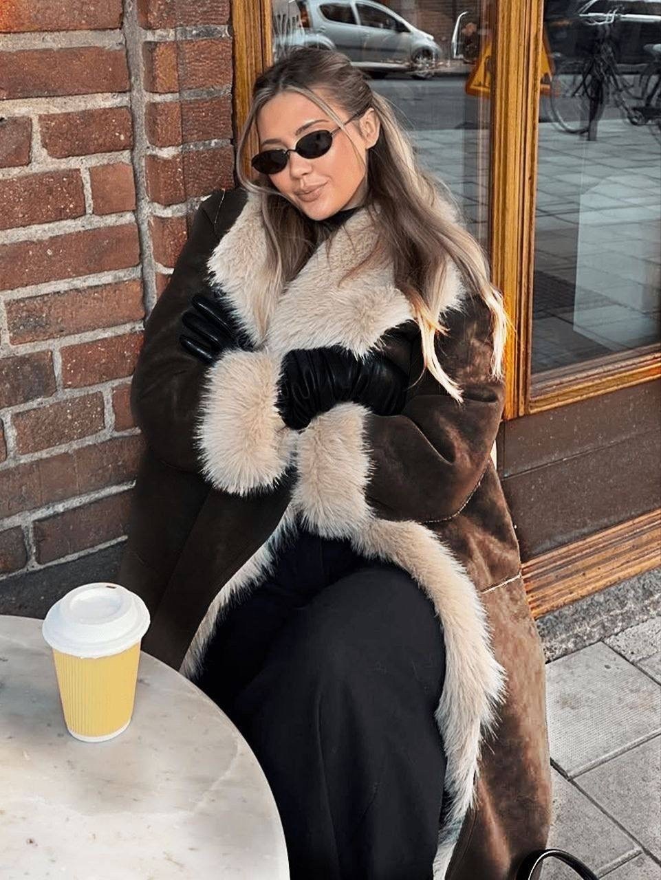 длинные дубленки,дубленка зимняя,женская дубленка,модные дубленки,дубленка