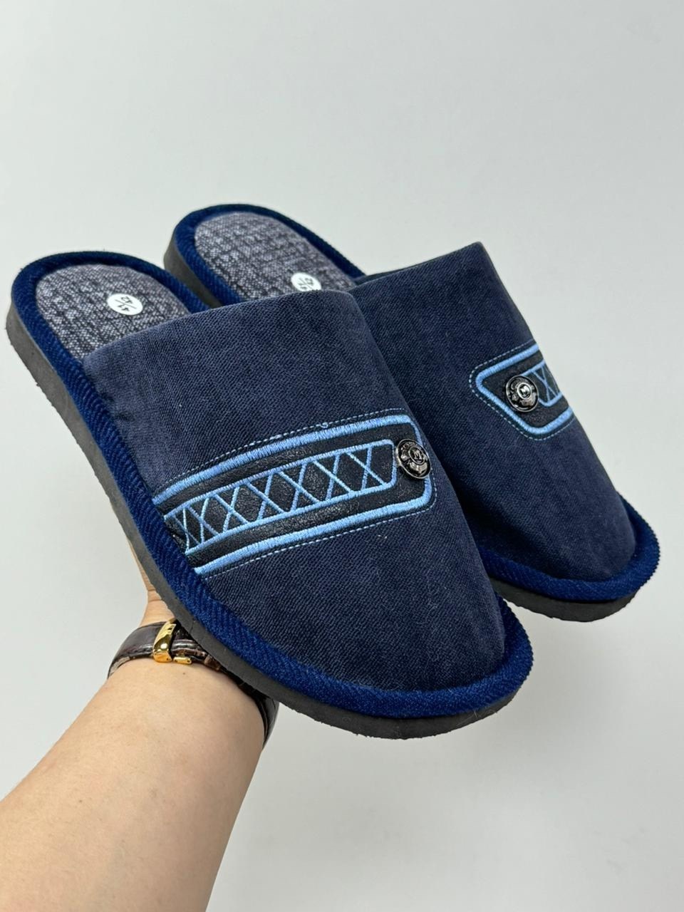 тапочки домашние мужские,тапочки мужские арт.м555/4р.43,тапочки мужские,тапочки домашние мужские закрытые,мужские тапки