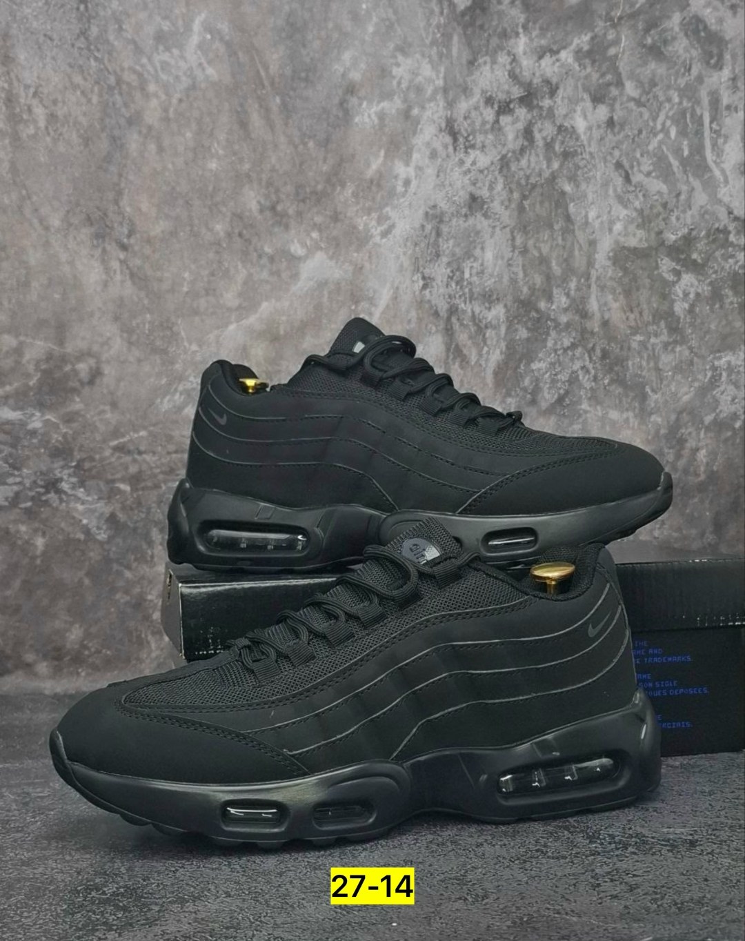 кроссовки nike air max 95,nike air max 95 triple black,nike air max 95,кроссовки,мужские кроссовки nike air max 95