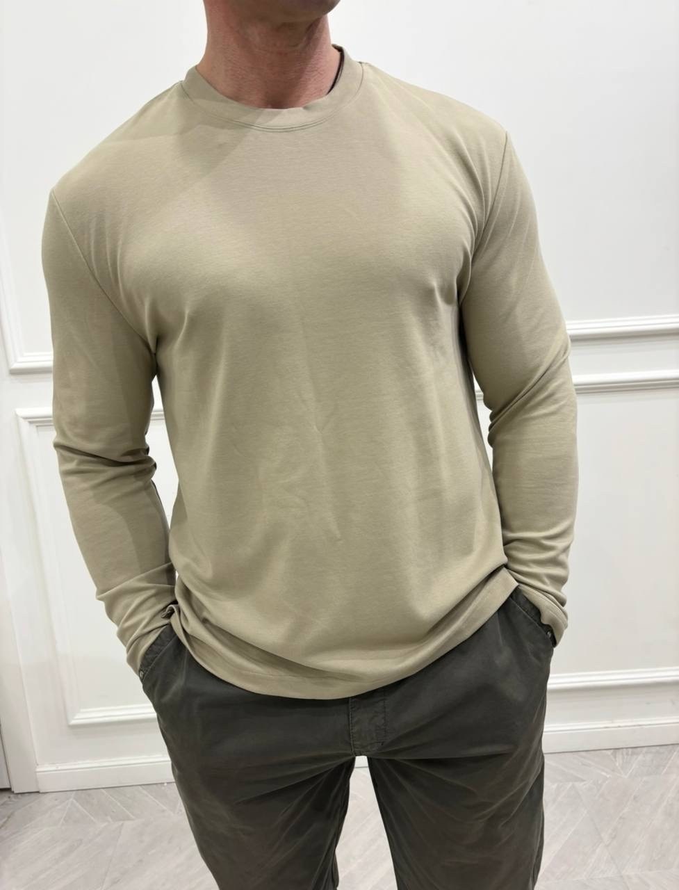 кофта мужская,свитшот мужская,лонгслив,лонгслив мужской,бежевый лонгслив