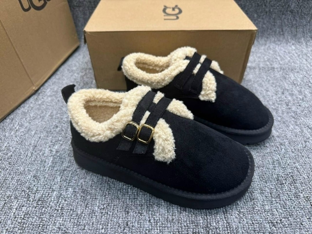 ,меховые замшевые туфли на плоской подошве на платформе,повседневная женская  лоферы с меховыми сабо на платформе круглым носком,женская ,зимняя женская