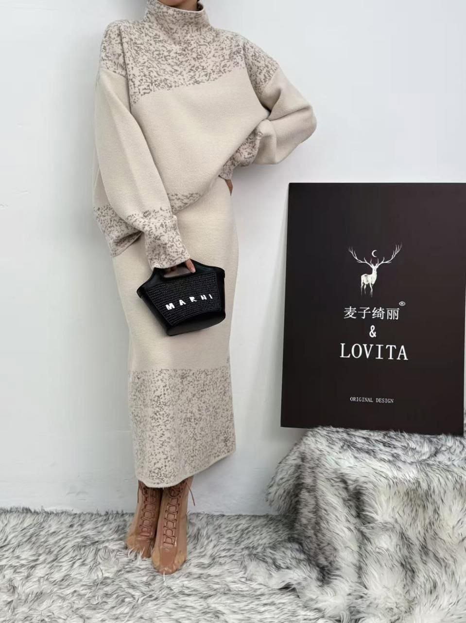 платье-свитер,платье вязаное,шерстяное платье,трикотажное платье,теплое вязаное платье