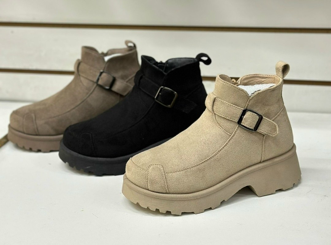 , женская,ботинки,женские угги,угги замш