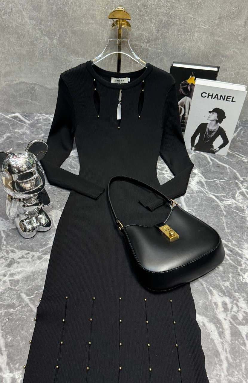 платье трикотажное,платье лапша черное,вязаное платье,платье вязаное лапша,женское трикотажное платье