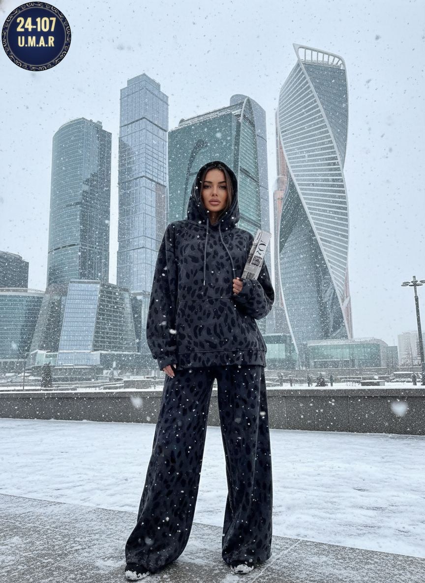спортивный костюм теплый осенний леопардовый majiko,женский спортивный костюм с леопардовым принтом,спортивный костюм теплый брючный леопардовый majiko,костюм леопардовый женский,леопардовый костюм