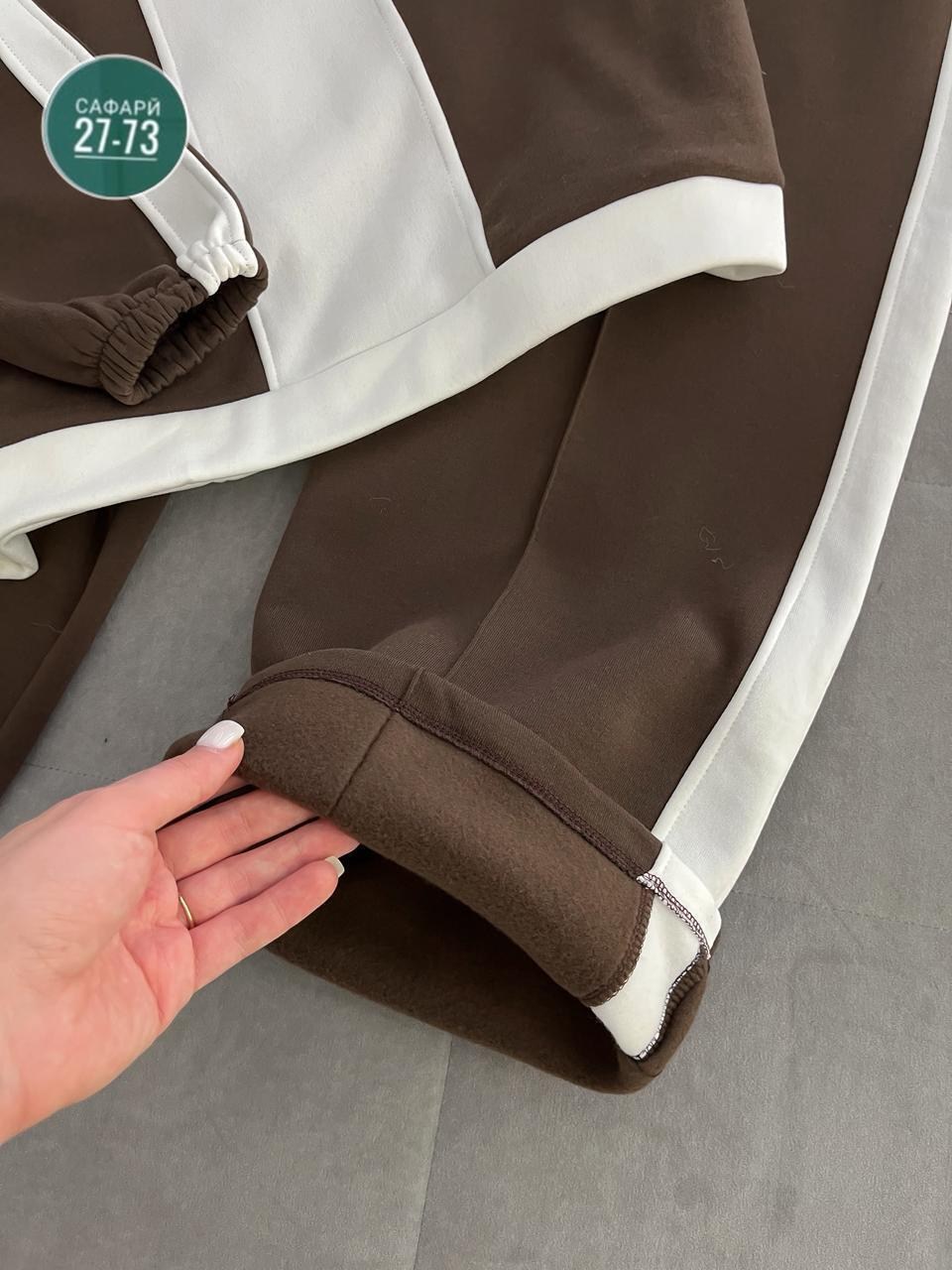 костюм спортивный,женский спортивный костюм,женский костюм на флисе,женский костюм,спортивный костюм ольга стиль с948 коричневый