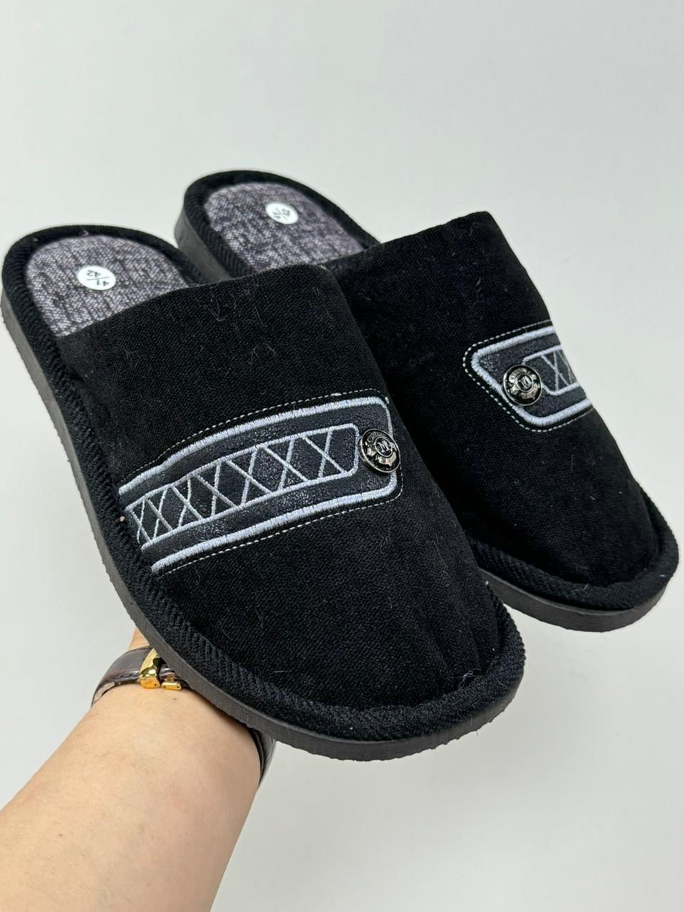 тапочки домашние мужские,тапочки мужские арт.м555/4р.43,тапочки мужские,тапочки домашние мужские закрытые,мужские тапки