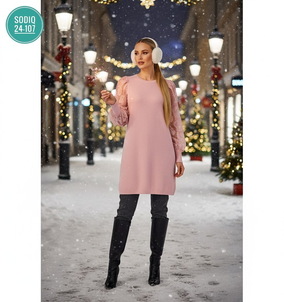 модные образы,наряды,модное платье,зимняя мода,вязаное платье