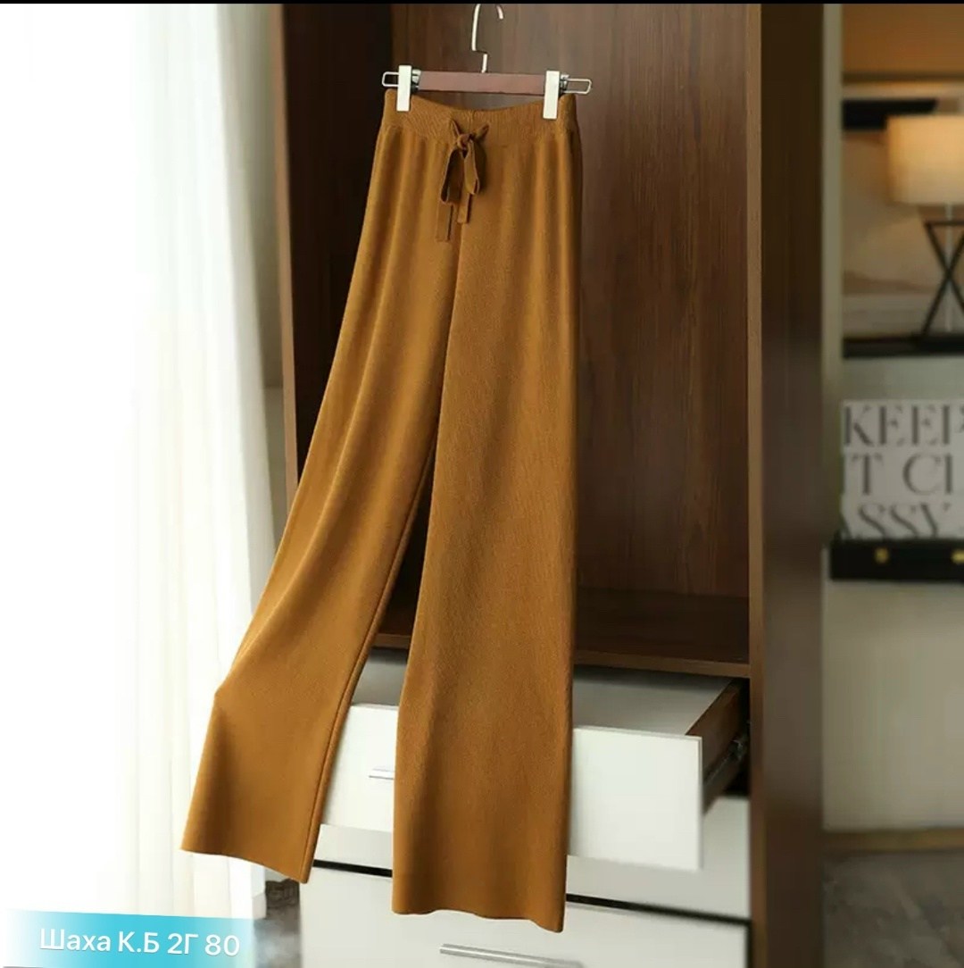 прямые широкие брюки,широкие брюки,широкие брюки для женщин,удлиненные брюки,вязаные брюки