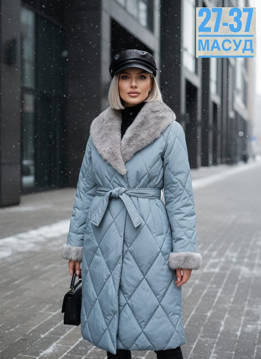 модные пуховики,пуховик зимний xaski 101444156,женское пальто зимнее,зимнее стеганое пальто,пальто женское стёганое зимнее
