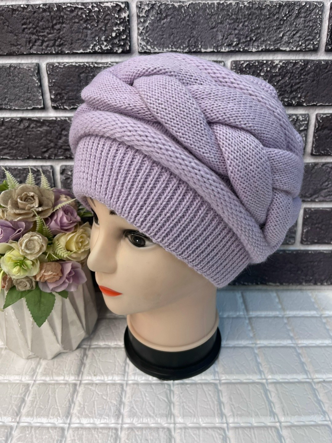 женская вязаная шапка,вязаная шапка,шапка зимняя вязаная,вязаные шапки для женщин,шапка женская