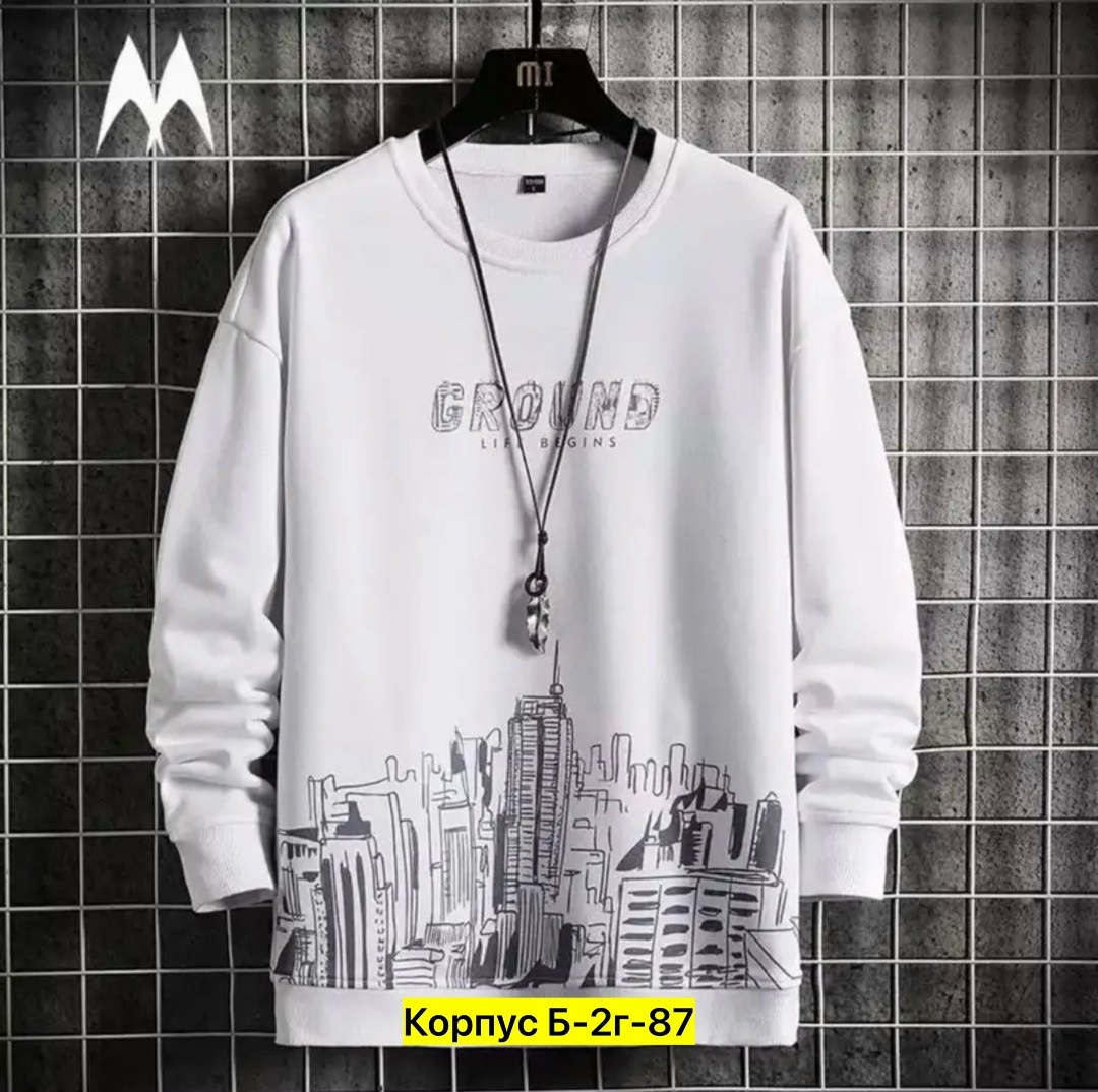 свитшот мужской белый,свитшот мужская,толстовка в стиле,модная толстовка,мужские свитшоты