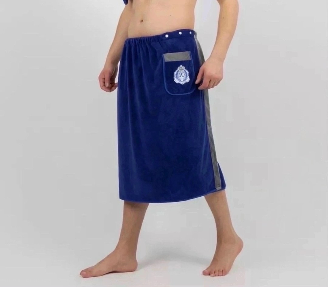 полотенце на липучке для бани мужское,килт для бани,килт банный мужской из микрофибры,килт для бани мужской,килт для сауны